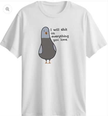 Sparrow Oversize Embroidered T-Shirt