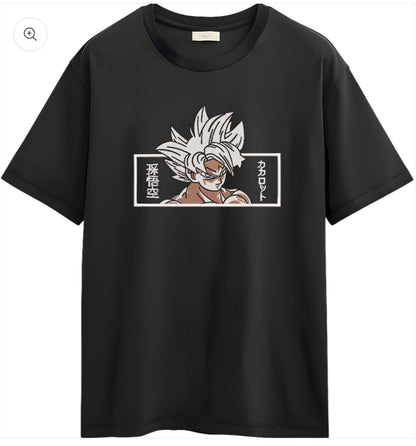 Goku Oversize Embroidered T-Shirt
