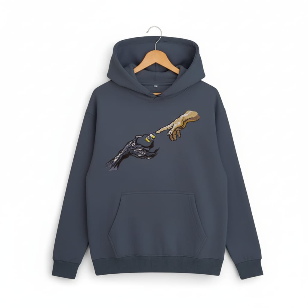 Premium Embroidery Hoodie - Comfortable & Stylish
