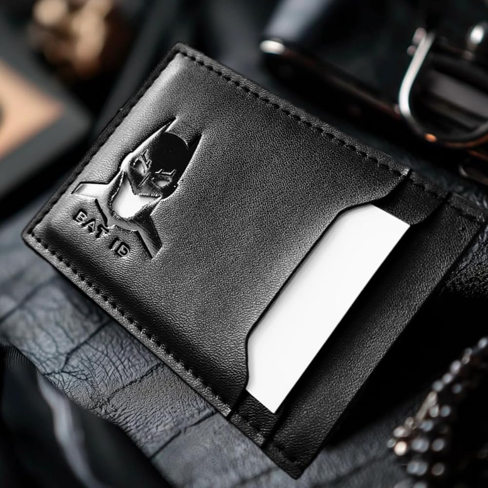 DARK ID BATMAN - Theme Slim Card Wallet for Men