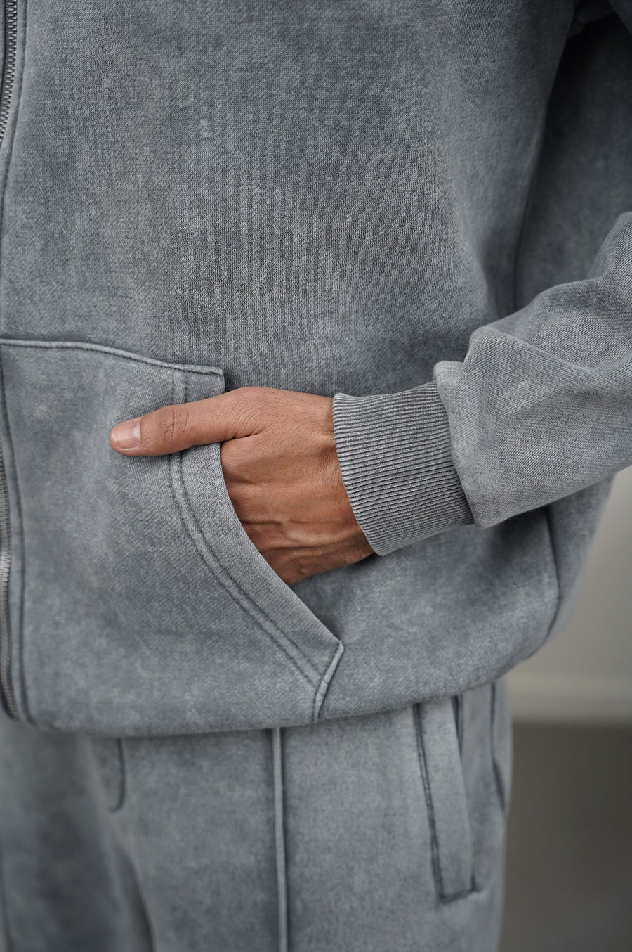 SOFT COTTON FLEECE HOODIE