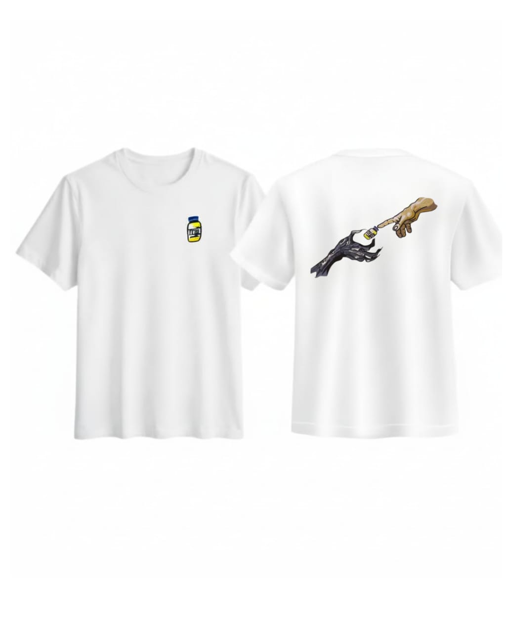 Tren front & back Oversize Embroidered T-Shirt