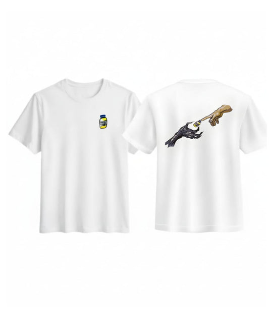 Tren front & back Oversize Embroidered T-Shirt